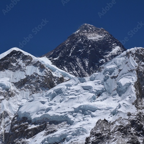 Peak of Mount Everest.