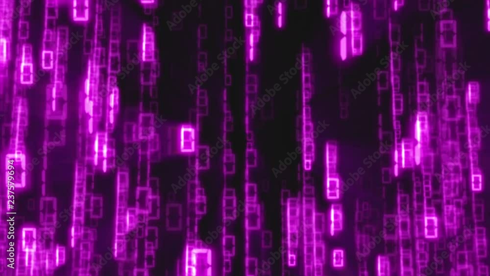 Binary rain, streams of purple numbers, 4K abstract background, matrix effect.
Binary rain, streams of purple numbers, 4K abstract background, matrix effect.