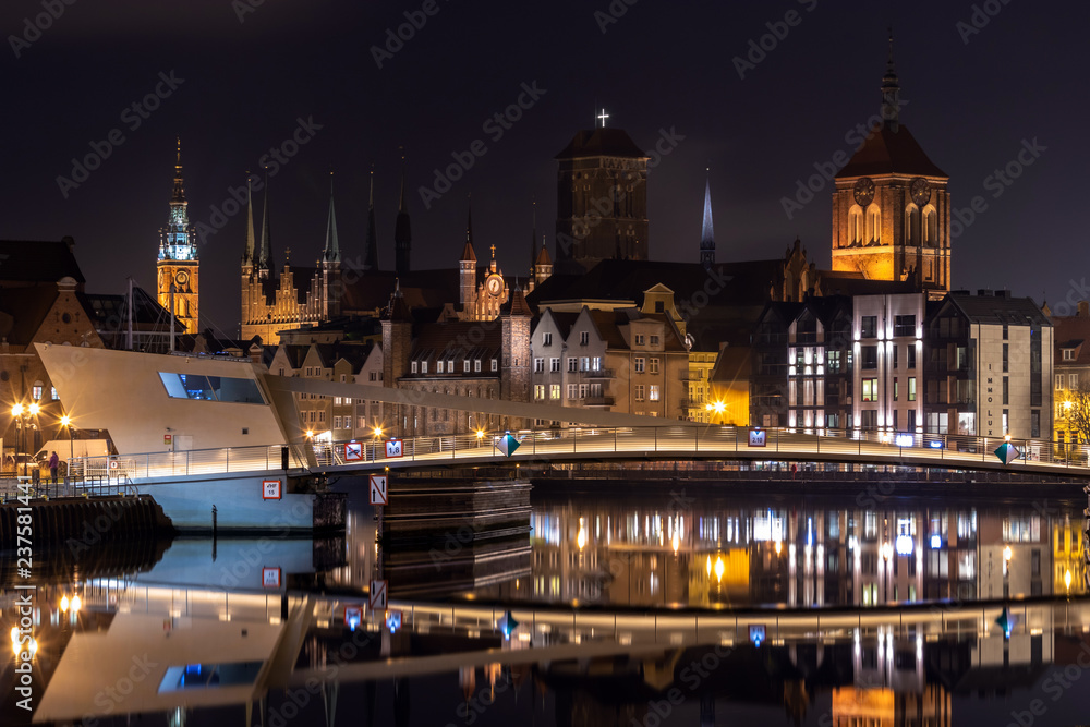 Fototapeta premium Gdansk Old Town