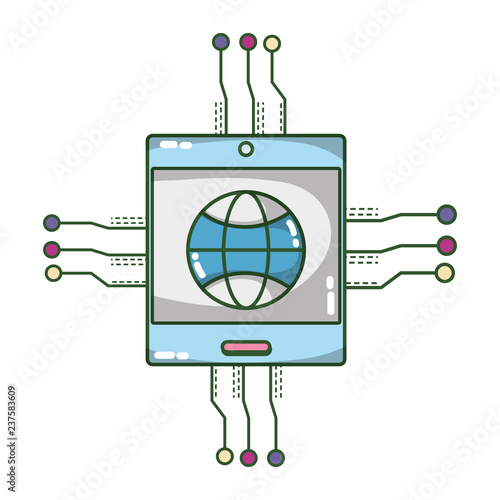 technology computing cartoon