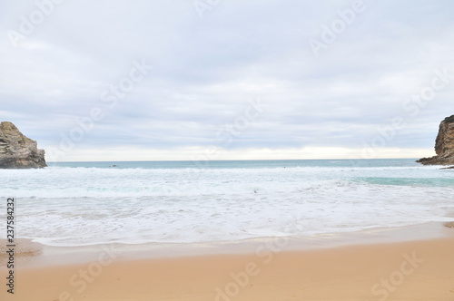 Beach at Algarve region  Portugal  Atlantic Ocean
