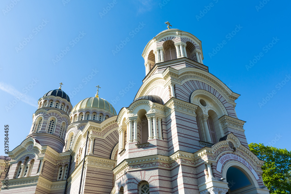 Fototapeta premium The Nativity Cathedral in Riga