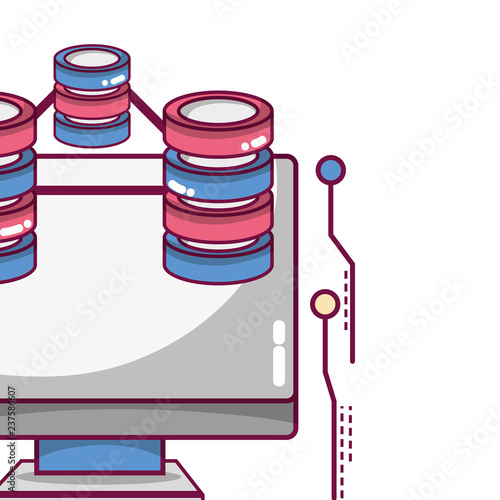 technology computing cartoon