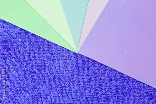 Blue texture and colors