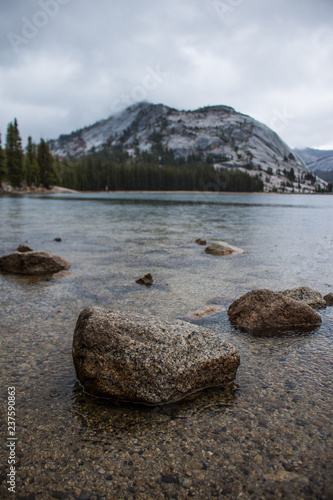 lake in the mountains