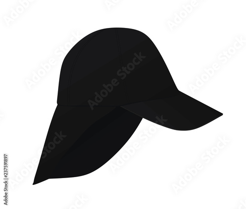 Nomad cap. vector illustration