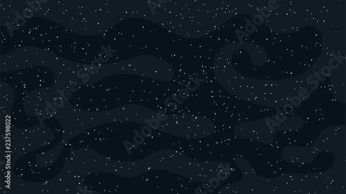Vector background with space and stars. Vector illustration.