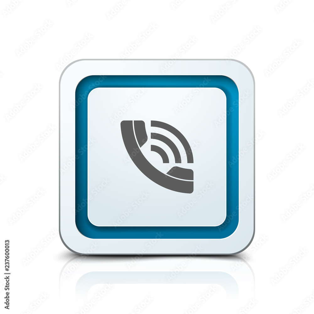 Contact Call Phone button illustration Contact Call Phone button illustration