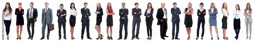 Young attractive business people - the elite business team Young attractive business people - the elite business team