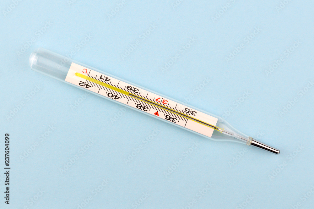 the rmometer on a blue background the rmometer on a blue background