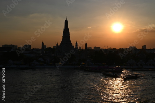 view of parliament at dusk