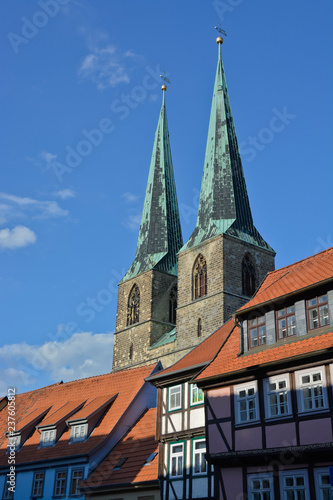 St. Nikolai, Quedlinburg, Welterbestadt, Sachsen-Anhalt, Deutschland