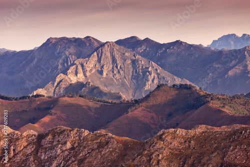Picos de Europa National Park in Spain