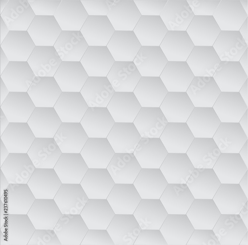 Fototapeta Naklejka Na Ścianę i Meble -  Honeycomb textured gray vector background