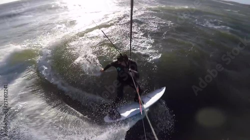 Kitesurfing in northern CA