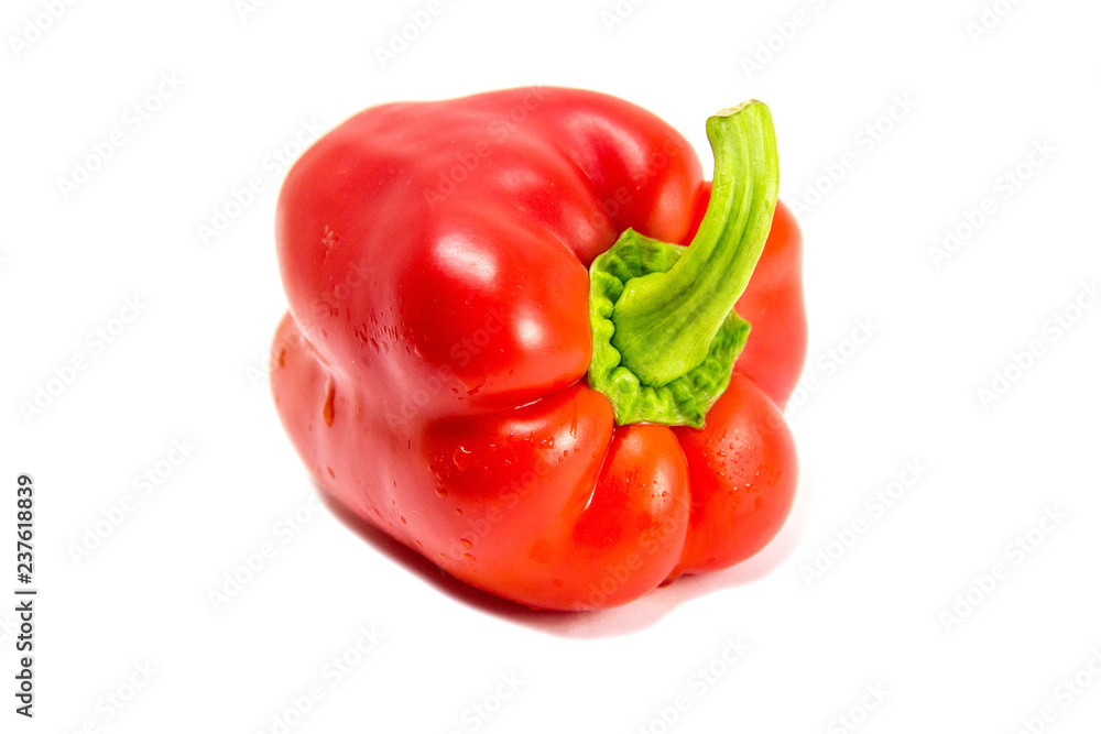 Peppers. Paprika. Bell pepper isolated on white. Sweet pepper. With clipping path. Full depth of field. Peppers. Paprika. Bell pepper isolated on white. Sweet pepper. With clipping path. Full depth of field.