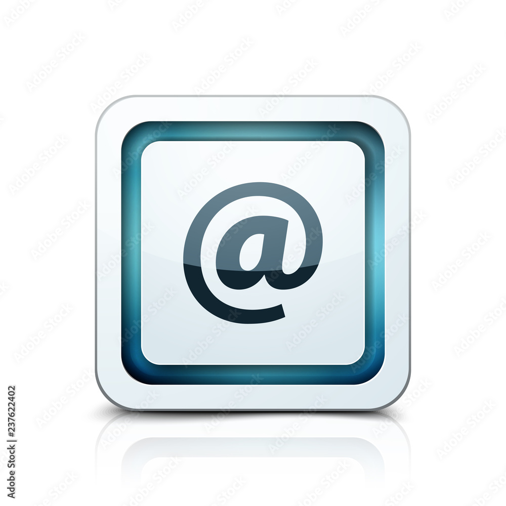 E-mail button illustration E-mail button illustration
