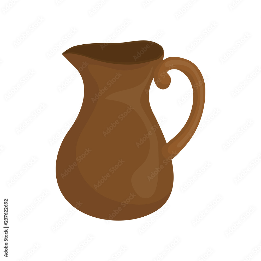 teapot jar isolated icon