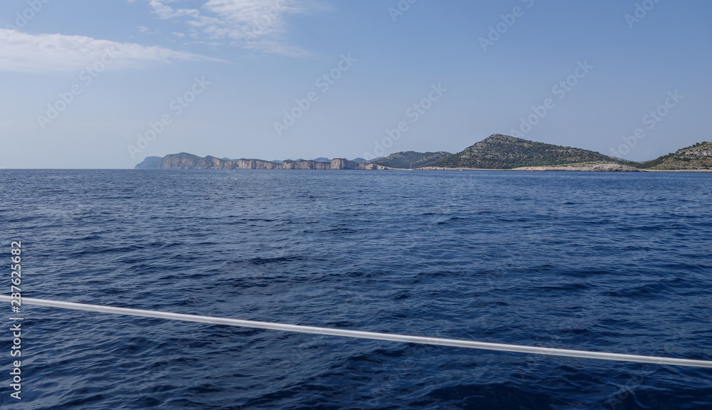 Segfeltörn durch die Kornaten in Kroatien Segfeltörn durch die Kornaten in Kroatien