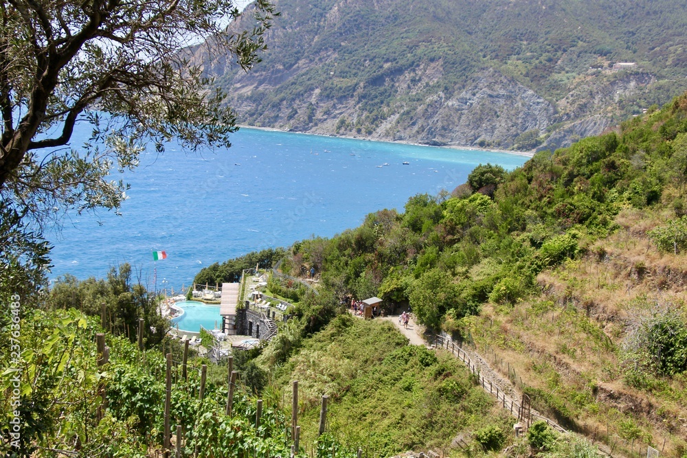 Hike from Monterosso al mare to Vernazza, Cinque Terre, Italy
