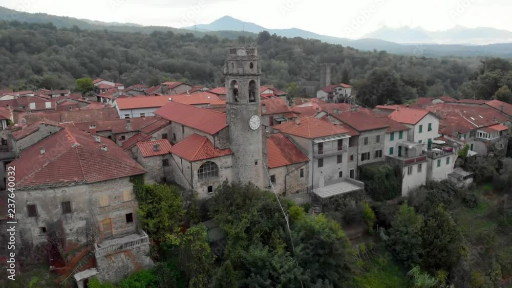 Filattiera medieval town and Bell tower Filattiera medieval town and Bell tower