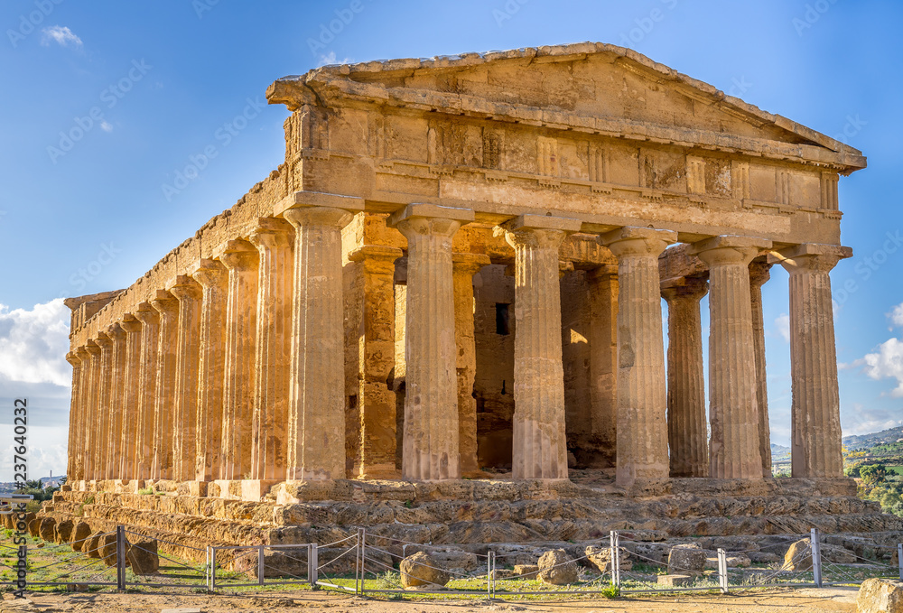 Valley of Temples in Agrigento, Sicily