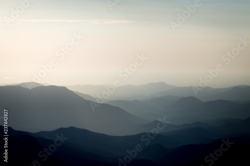 Colorado Mountains Silhouette © Steven Thomas