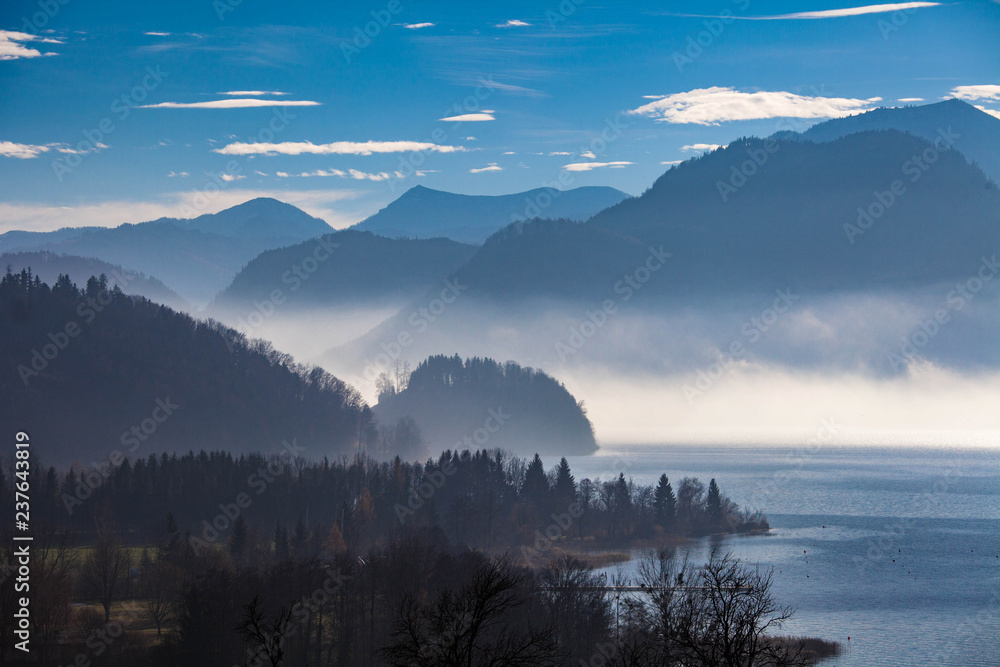 Mondsee - atemberaubende Landschaft in Salzburg