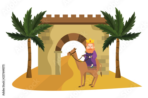 christmas nativity scene cartoon