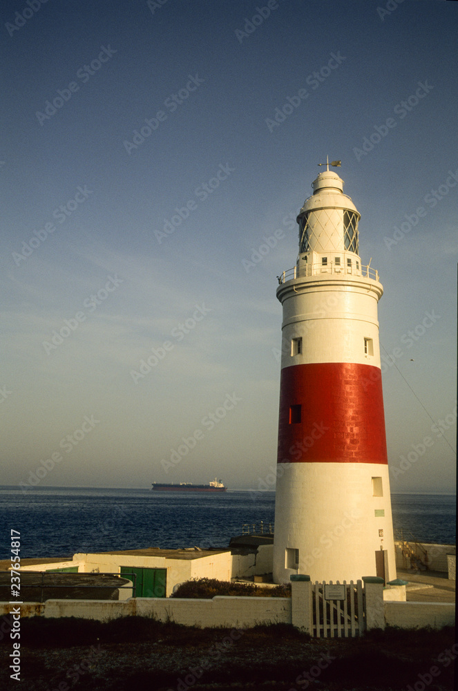 Europa Point Lighthouse vertical