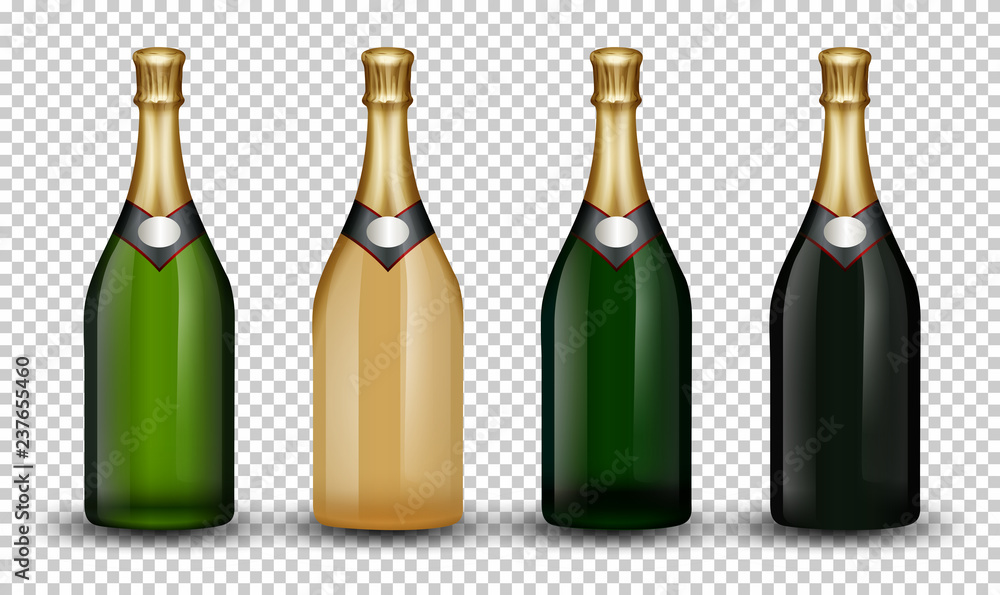Set of champagne bottle Set of champagne bottle