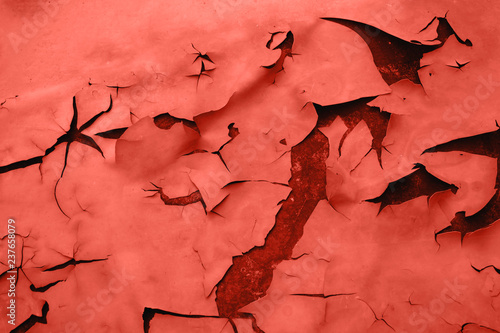 Foto Background of peeled off paint