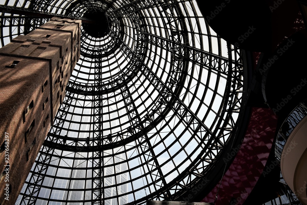 Naklejka premium Melbourne Central. Victoria.Australia