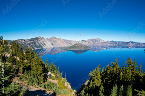 Crater Lake National Park in South Central Oregon