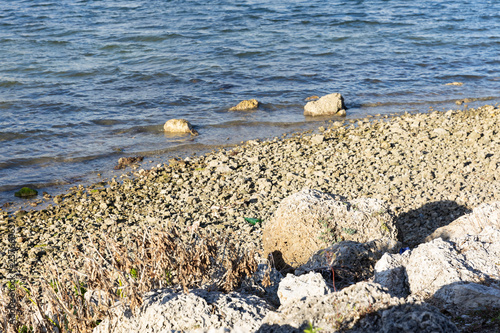 stones in water