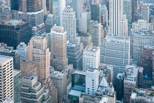 View of buildings in Midtown Manhattan  New York City