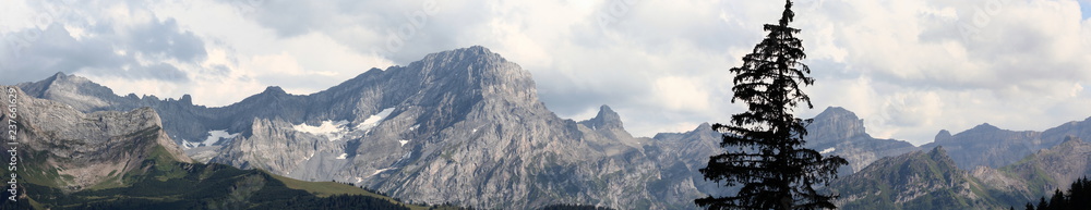 Mountain Panorama View