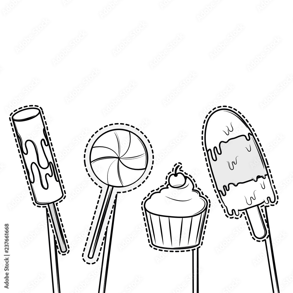 Fototapeta premium Booth prop party elements