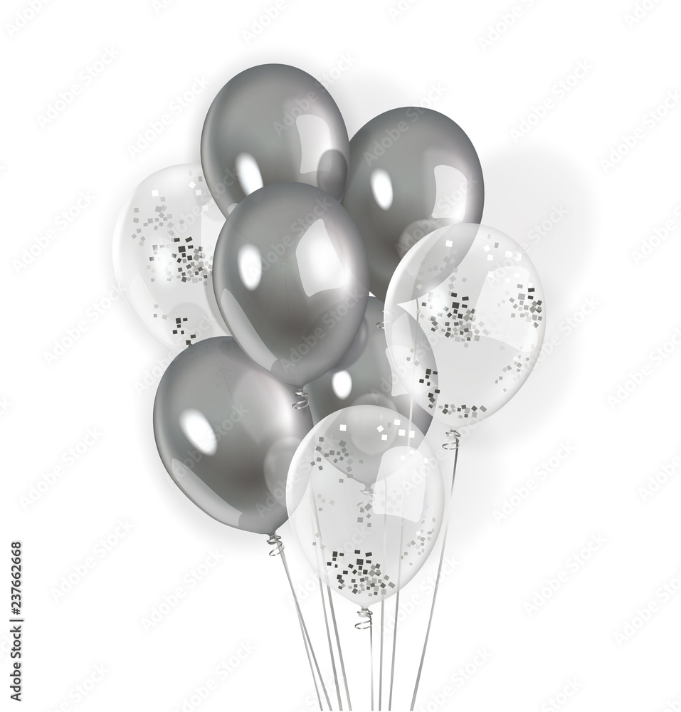 custom made wallpaper toronto digitalBalloons. Vector illustration