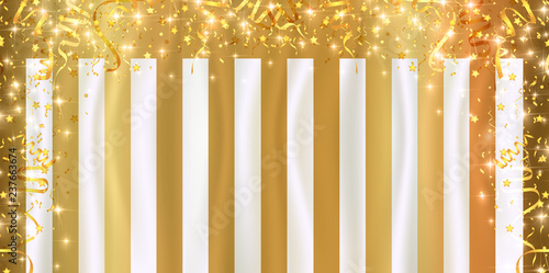 幕　初売り　金　背景 