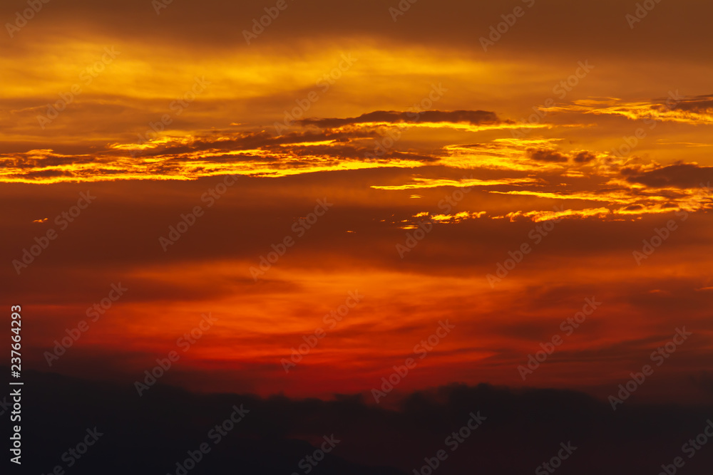 夕焼け空 夕焼け空