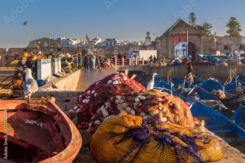 Morning in the old fishing port of Essaouira © KajzrPhotography.com