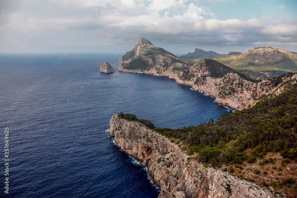 Rocks and sea Majorca