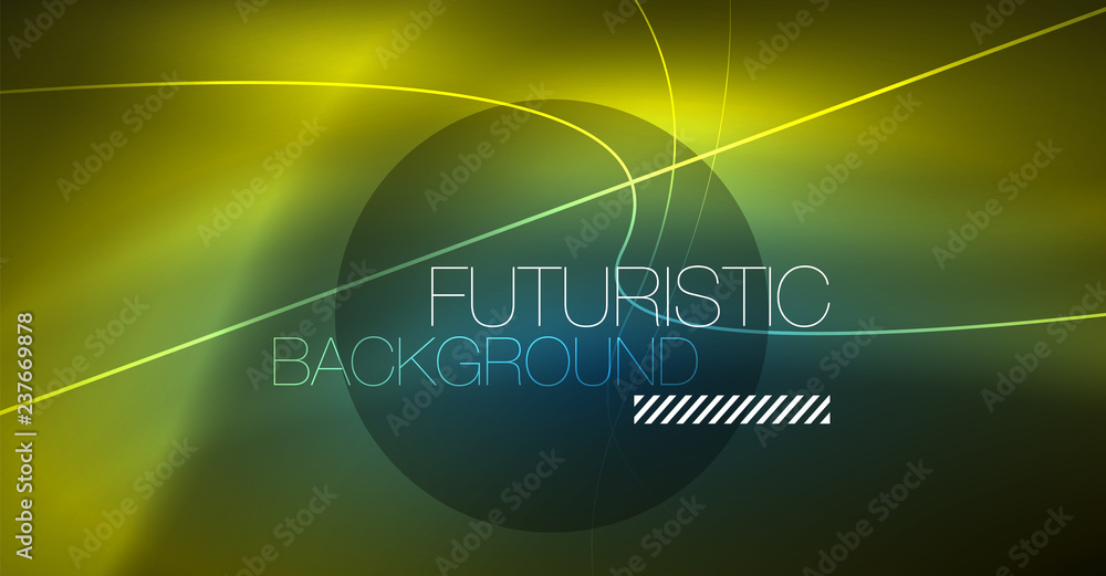 Neon glowing magic background, neon banner, night sky wallpaper. Magic light effect. Christmas abstract pattern. Neon glowing magic background, neon banner, night sky wallpaper. Magic light effect. Christmas abstract pattern.