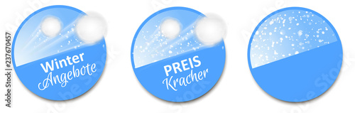 Button Set Schnee Ball Winter Angebote