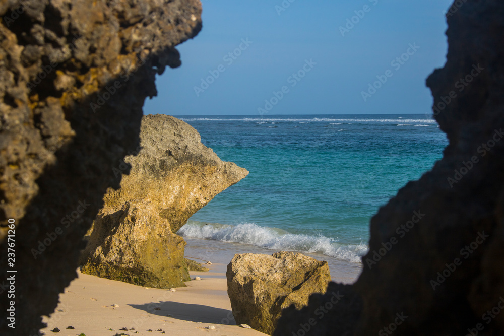 Fototapeta premium beautiful summer beach view