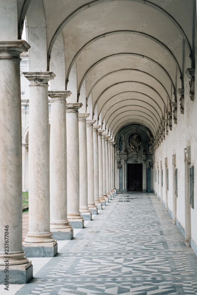 Arches at Certosa di San Martino, in Naples, Italy Arches at Certosa di San Martino, in Naples, Italy