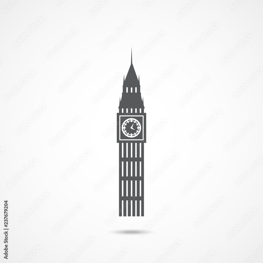 Big Ben icon Vector Illustration