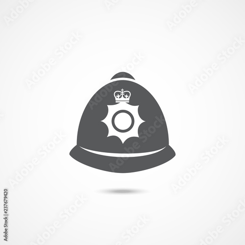 London police hat icon
