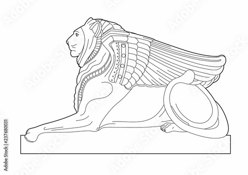 Drawing sphinx